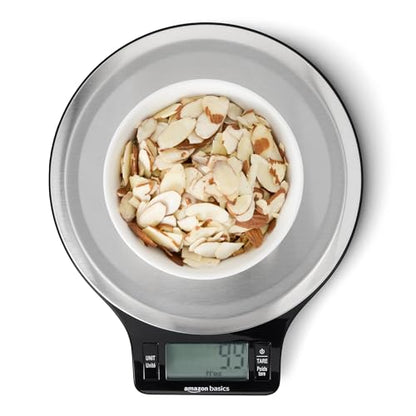 Classic Basics Digital Kitchen Scale with LCD Display, Tare Function, Essentials
